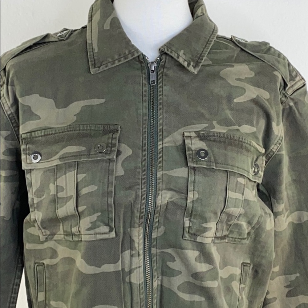 Good American Camo Print Military Jacket - Picture 6 of 8